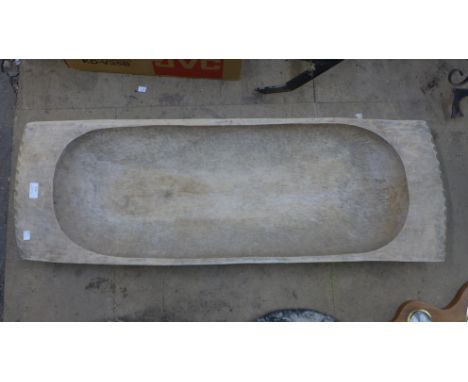 A treen dough trough 