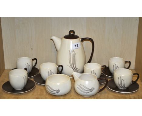 A vintage Carltonware Australian design coffee set.