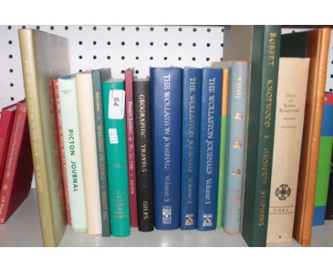 Various Australian travel related volumes including Nicholls (M.) The Diary of the Reverend Robert Knopwood 1803-1838 - First