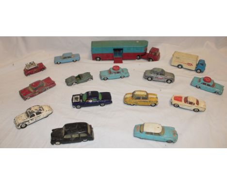 Corgi Major - Articulated Horsebox, Wall's Icecream Van, Austin A60, Jaguar 2.4 litre, Vauxhall Velox, Oldsmobile and others 