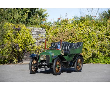 1904 Siddeley 12hp Twin-Cylinder Rear-Entrance Tonneau Registration no. H 1864 Chassis no. V85•The only known survivor of cir