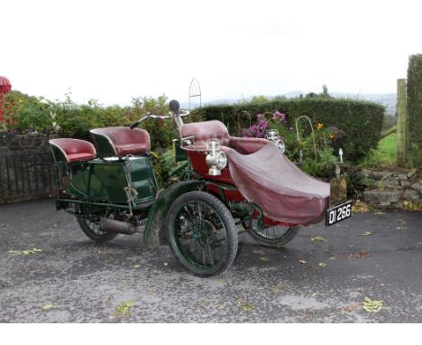 1904 Lagonda 10hp Tricar Registration no. OI 266  Engine no. 108•Believed to be the oldest known Lagonda•One of only three La