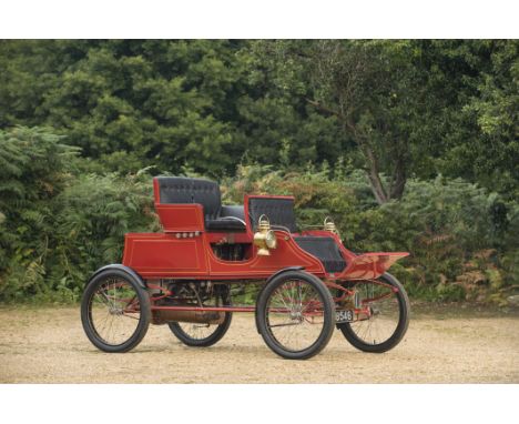 c.1903  Stanley Model CX 6½hp Steam Runabout Registration no. BS 8546 Chassis no. 507 Engine no. 1200•Iconic American steam-p