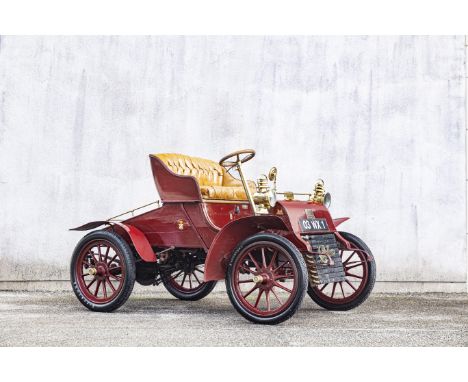 1903 Cadillac Two-seater Runabout Registration no. 03 WX 1 (Republic of Ireland)  Engine no. 626•Purchased from the Henry For