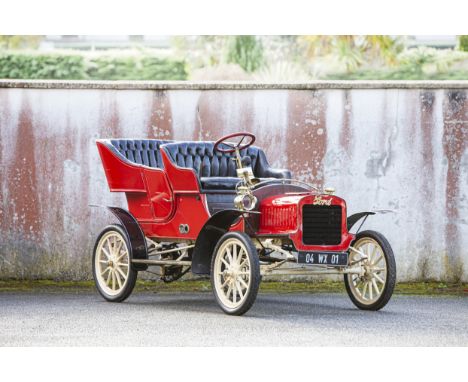 1904/05 Ford Model C 10hp Twin-Cylinder Side-Entrance Tonneau Registration no. 04WX01 (Republic of Ireland)  Engine no. 1815•