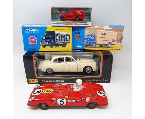 Assorted modern Corgi Archive and other model cars, mostly boxed (2 boxes) 