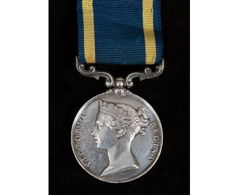 A Punjab Medal, later or re-engraved Lieutenant M J Turnbull 7th Regt Lt Cavalry, possibly a replacement medal as his men mut