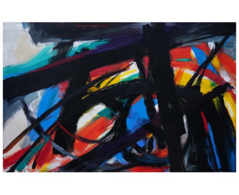 Franz Kline (1910-1962), Oil Painting. Image Size: 55 1/2 by 35 5/8 inches (141 by 90.5 cm) All measurements are approximate.