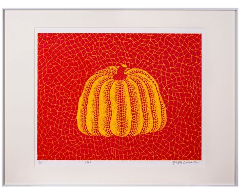 Yayoi Kusama (B. 1929), Silkscreen Print. Image Size: 22 3/8 by 18 1/2 inches (57 by 47 cm) All measurements are approximate.