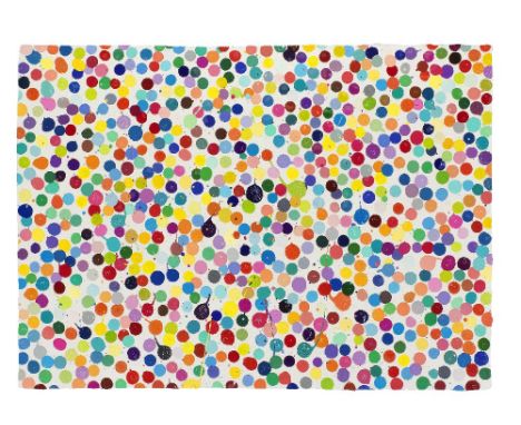 Damien Hirst (British, born 1965)Tomorrow is mine, from The Currency Unique enamel paint, 2016, on handmade wove paper, signe