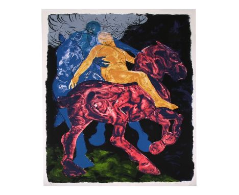 Lin Jammet (1958-2017) - artist's proof limited edition print, numbered III/V and signed &amp; dated '97 in pencil to the mar