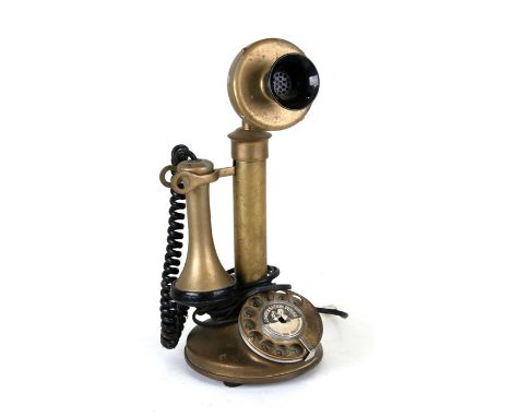 A candlestick type telephone.Condition Reportcan be connected to a modern socket