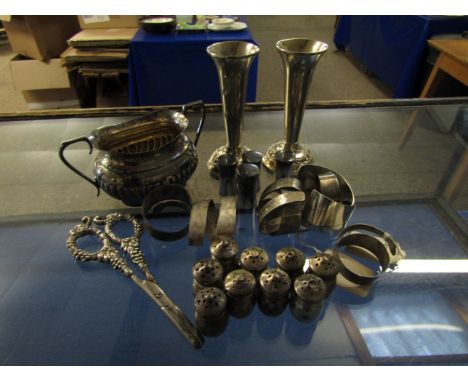 BAG: SILVER PLATED WARES  