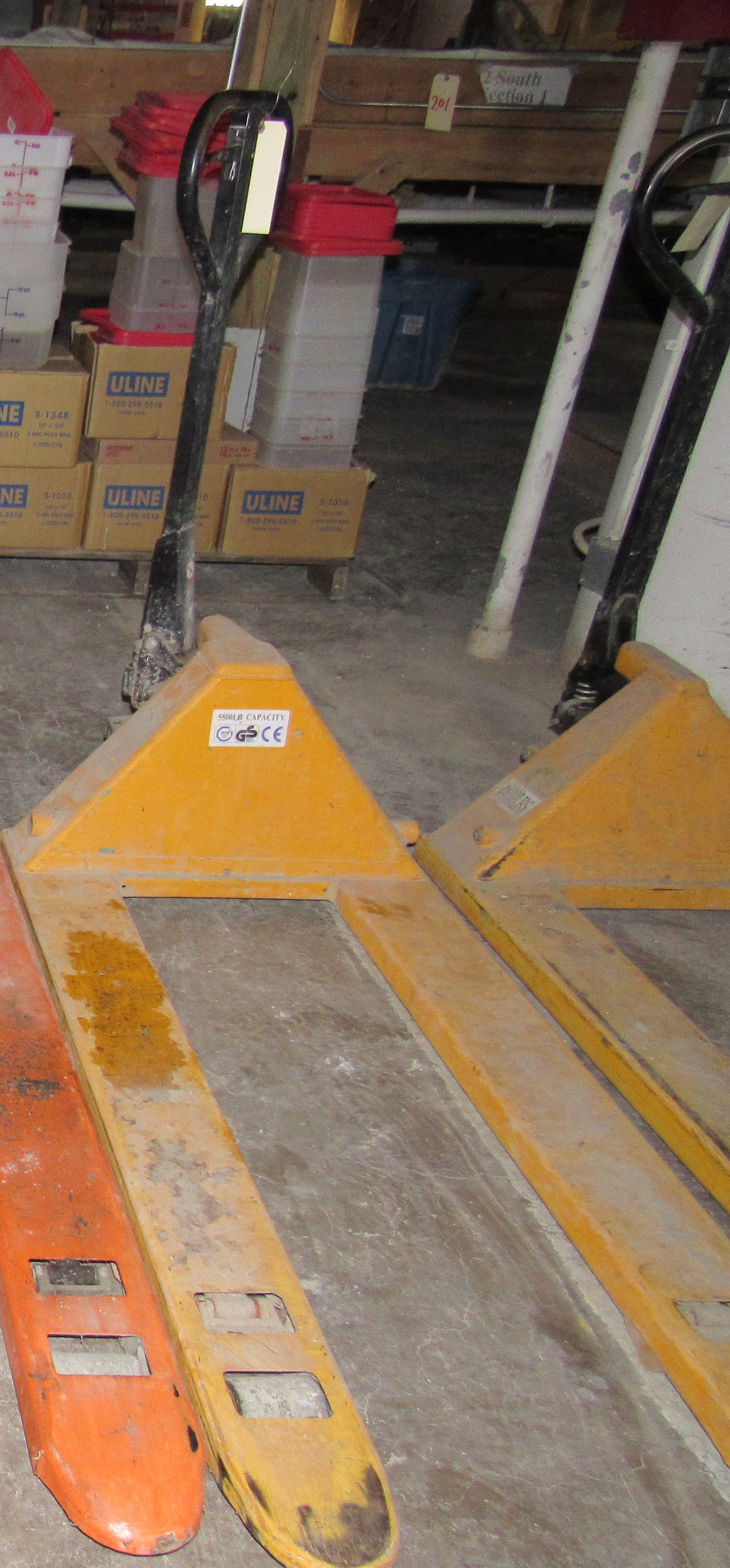 GS Geprufte Sicherheit pallet jack, 5500 lbs