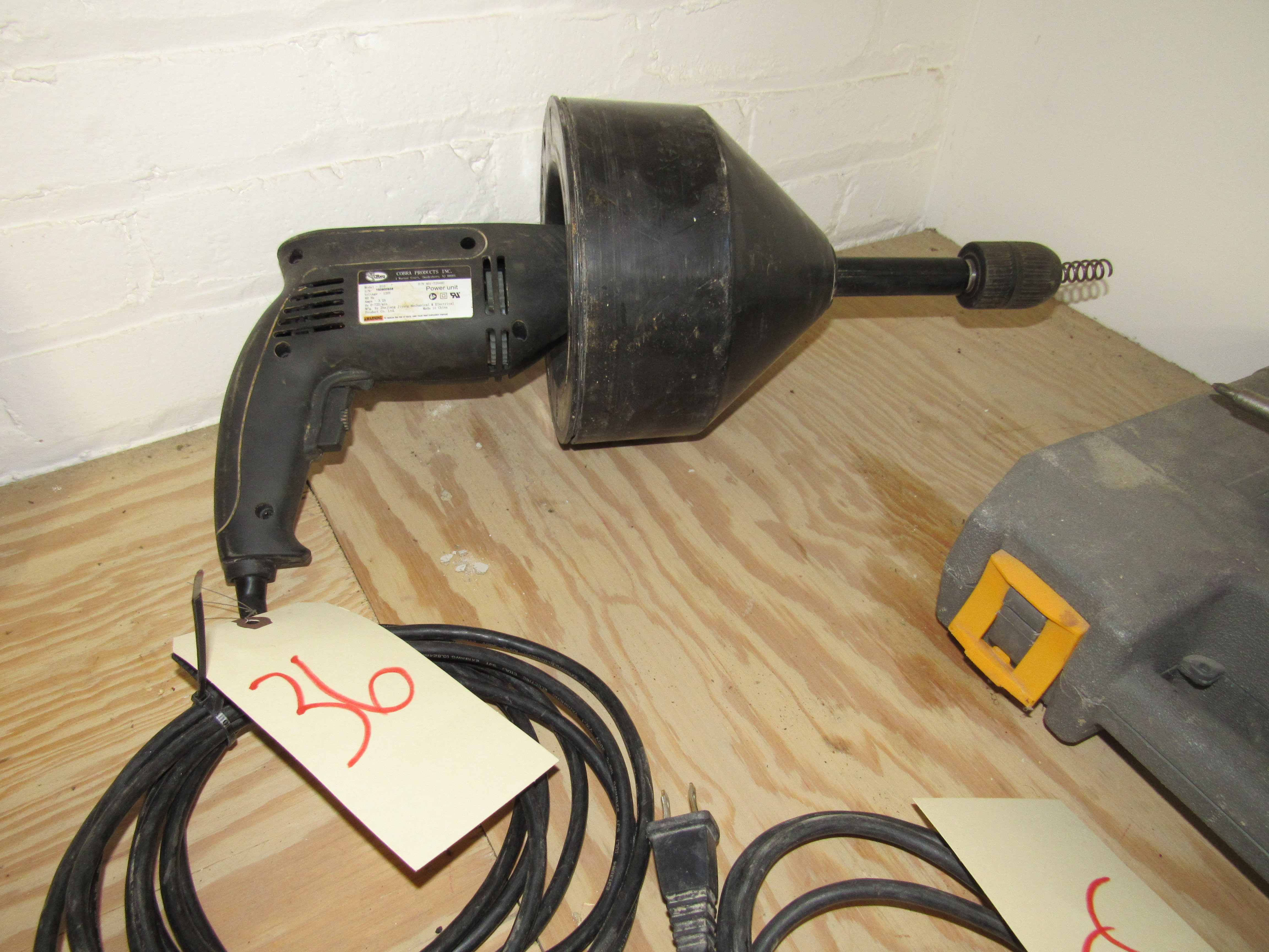 Brass craft drain cleaner model BC 110ES