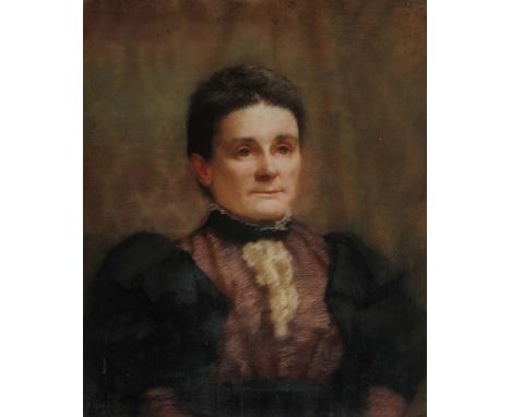 ARTHUR D. RENDALL (19TH/20TH CENTURY) Bust length portrait of a lady, signed, pastels. 60 x 50cm