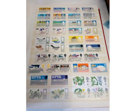 G.B Red 'Light house' st.bk of w/m defs from 1940 to 71 + decimal commerative sets to 1996 face £211-06
