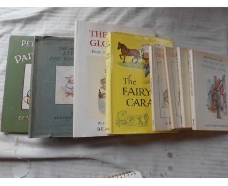 POTTER, B.   The Tale of Little Pig Robinson   1st.ed 1930, London, 8vo orig. cl. (some light, neat colouring in of ills.) 2n
