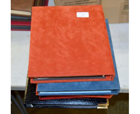 STAMPS - 6 ALBUMS OF BENHAM SILK FIRST DAY COVERS (CL)     