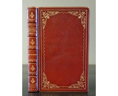 MILLER, T. Songs of the Sea nymphs, First edition, 16.3 x 10cm, contemp. half-calf, internally bright, contemp. style bookpla