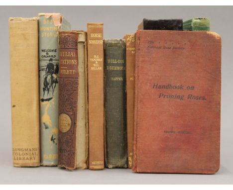 Sturges on Draughts, 1864 and Handbook on Pruning Roses, 1909, illustrated by Miss I M Charters, cloth and small quantity of 