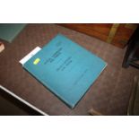 A Royal Canadian air force pilots log book
