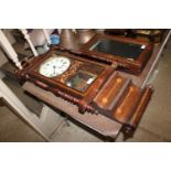 A 19th Century 8 day regulator wall clock