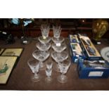A quantity of Waterford crystal glassware