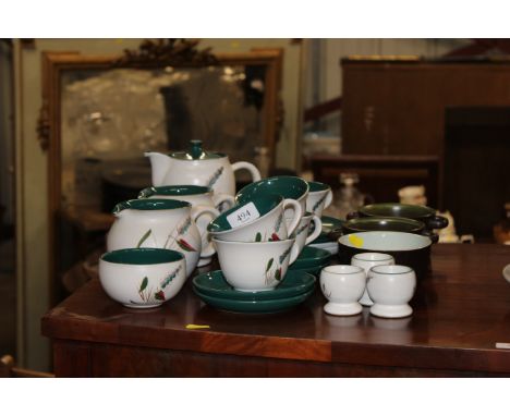 A collection of Denby 'Green Wheat' tea ware etc.