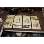 Ten Chinese paintings on Pith some AF