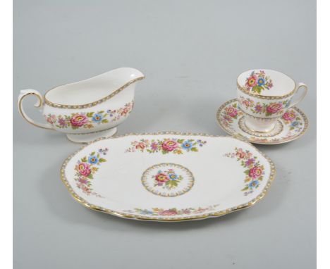 Royal Grafton bone china table service, Malvern pattern, including tea and breakfast  ware.