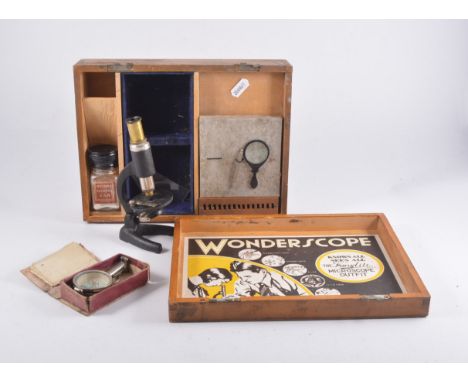 Wonderscope microscope and compass, (2).