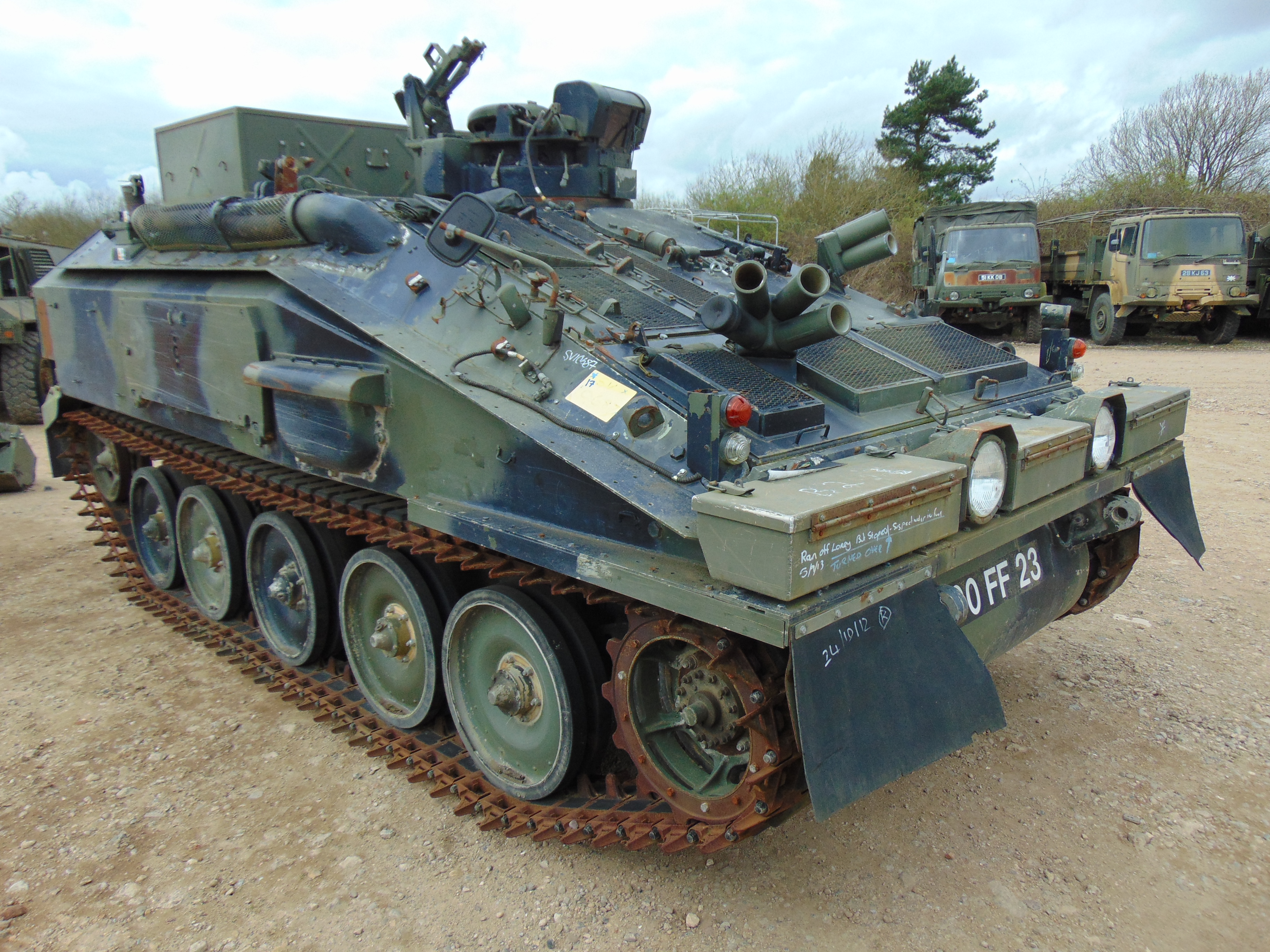 You are bidding on Direct from the UK Ministry Of Defence a CVRT ...