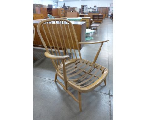 An Ercol lounge chair