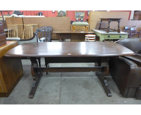 An Ercol refectory table