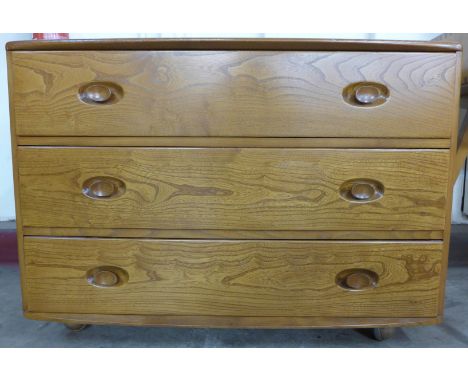 An Ercol chest of drawers