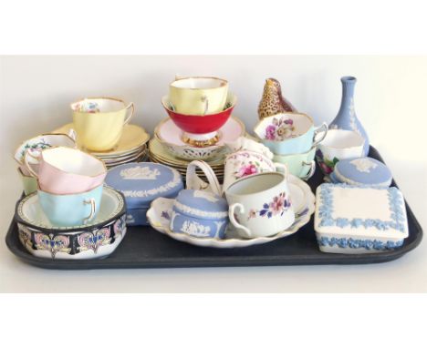 Quantity "Clare" tea ware, Wedgwood, Spode and Beswick etc. Unfortunately we are not doing condition reports on this sale.