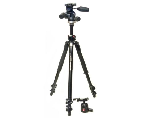 A Manfroto 190X Prob tripod with spare head Unfortunately we are not doing condition reports on this sale.