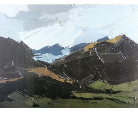 SIR KYFFIN WILLIAMS RA limited edition (91/250) print - ‘A View of Snowdonia’, signed in full, 21 x 23.5 ins (59 x 80 cms)