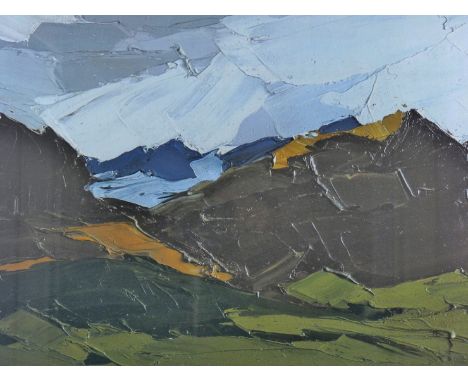 SIR KYFFIN WILLIAMS RA limited edition (88/250) print - ‘A View of Snowdonia’, signed in full, 21 x 23.5 ins (59 x 80 cms)