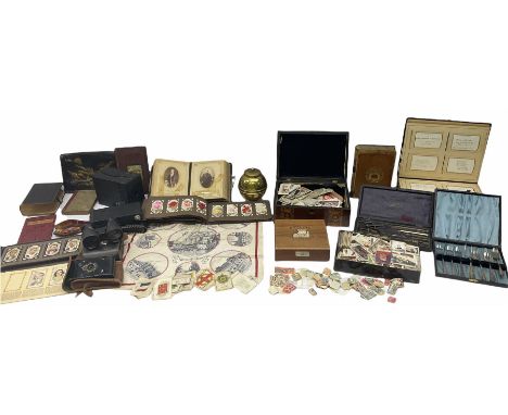 Assorted collectables, to include quantity of cigarette and trade cards, loose and in albums, mostly by John Player &amp; Son