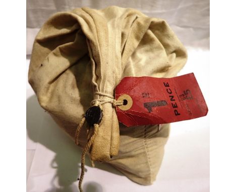 Sealed 1969 £5 bag of pennies (1200 coins in total). P&amp;P Group 3 (£25+VAT for the first lot and £5+VAT for subsequent lot