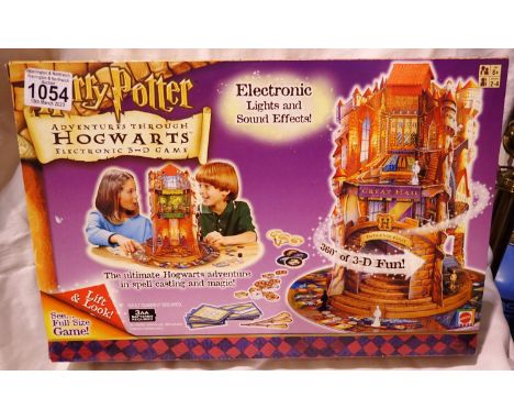 Harry Potter Adventure Through Hogwarts electronic 3D game. P&amp;P Group 2 (£18+VAT for the first lot and £3+VAT for subsequ