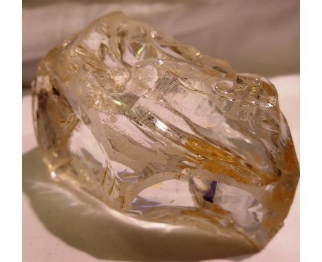 Failte Irish Welcome lead crystal paperweight. P&amp;P Group 1 (£14+VAT for the first lot and £1+VAT for subsequent lots) 