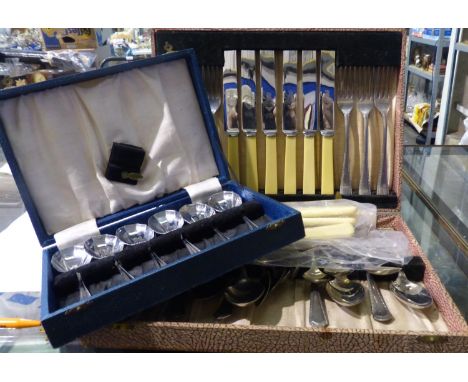 Quantity of mixed flatware. P&amp;P Group 3 (£25+VAT for the first lot and £5+VAT for subsequent lots) 