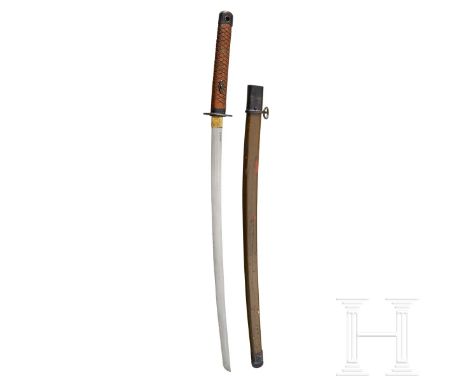 A Late War Wood Handled Army NCO Sword Variation #2  This is a rare very late war NCO sword. The blade has serial number 3018