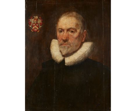 CIRCLE OF SIR ANTHONY VAN DYCK (1599-1621) PORTRAIT OF MILES PHILIPSON OF CALGARTH HALL, Oil on panel(61cm x 48cm (24in x 18.