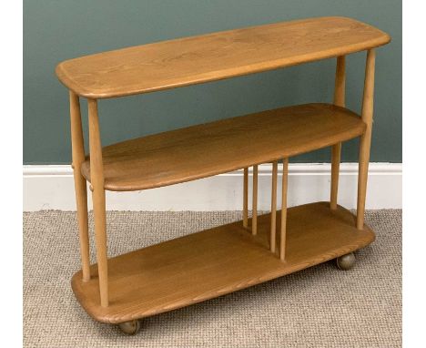 LIGHT ERCOL 'BABY GIRAFFE' ROOM DIVIDER on castors, 70 (h) x 91 (w) x 31 (d) cmsProvenance: Private collection Denbighshire