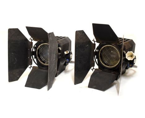 Pair of Polaris Model 261 stage lamps  
