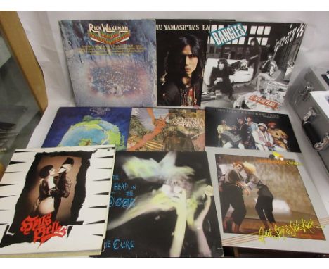 Collection of long playing vinyl records to include Yes - Fragile